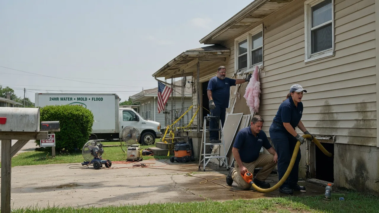 Water Damage Repair in Clinton, OK near me